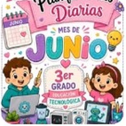 Portada real de Planificaciones de junio · 3.º grado