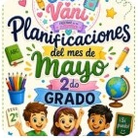 Portada real de Planificaciones de mayo · 2.º grado
