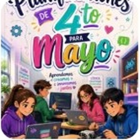 Portada real de Planificaciones de mayo · 4.º grado