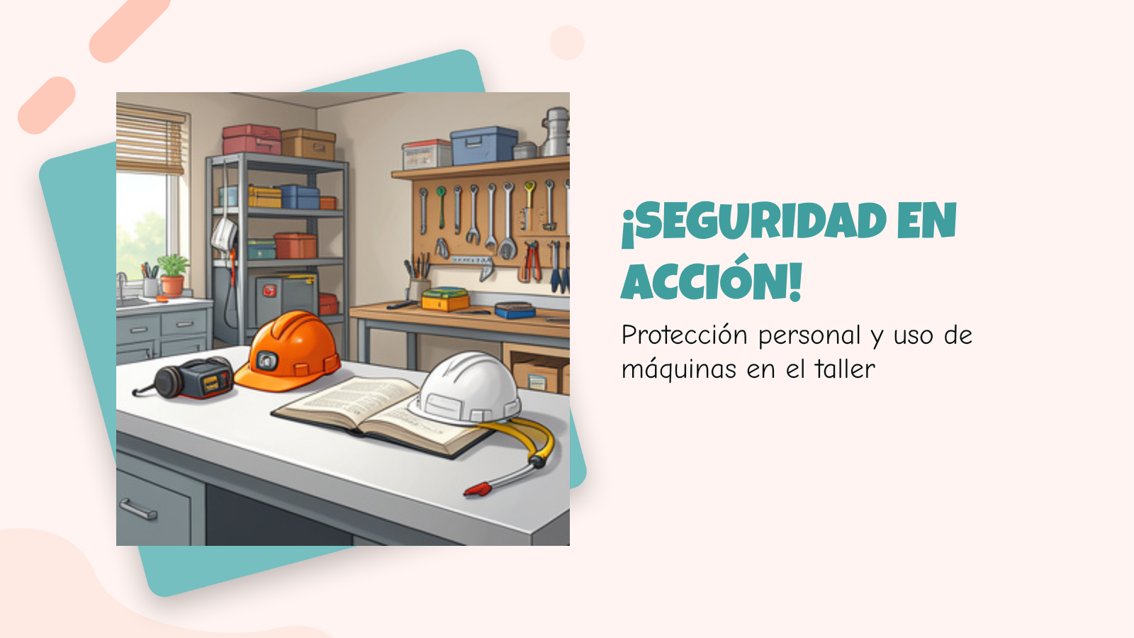 Portada real de Seguridad, herramientas y materiales